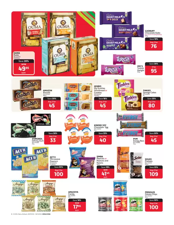 Exclusive bargains