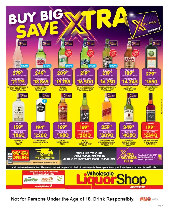 Shoprite LiquorShop catalogue in Soweto | Shoprite LiquorShop weekly specials | 2025-08-07T00:00:00.000Z - 2025-08-17T00:00:00.000Z