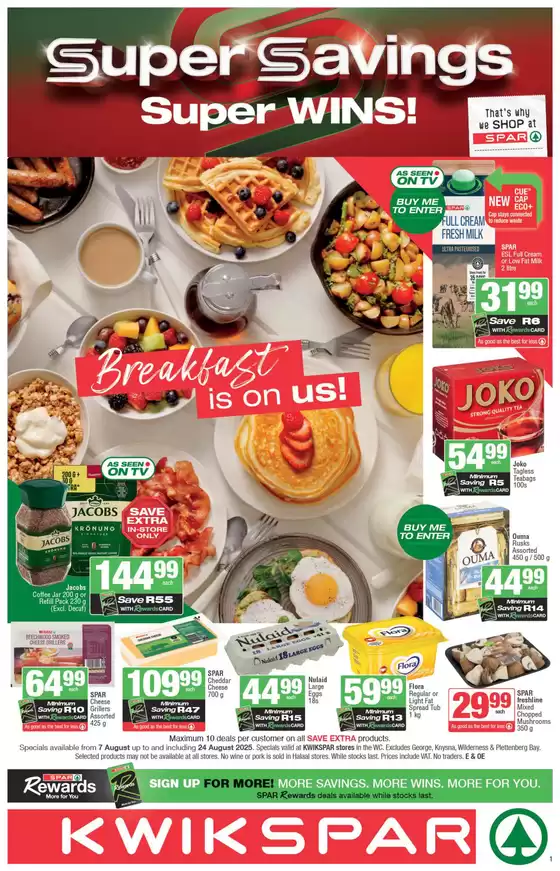 Special offers for you