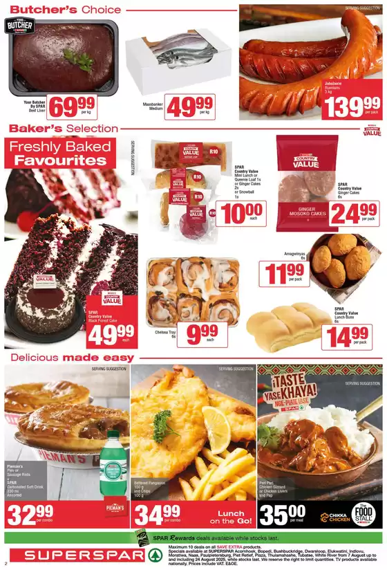 Specials SuperSpar