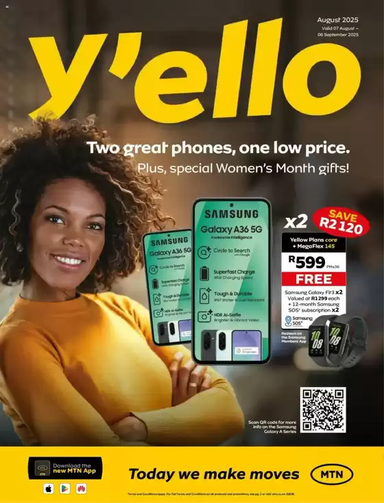MTN catalogue in Durbanville | Y'ello | 2025-08-07T00:00:00.000Z - 2025-09-06T00:00:00.000Z