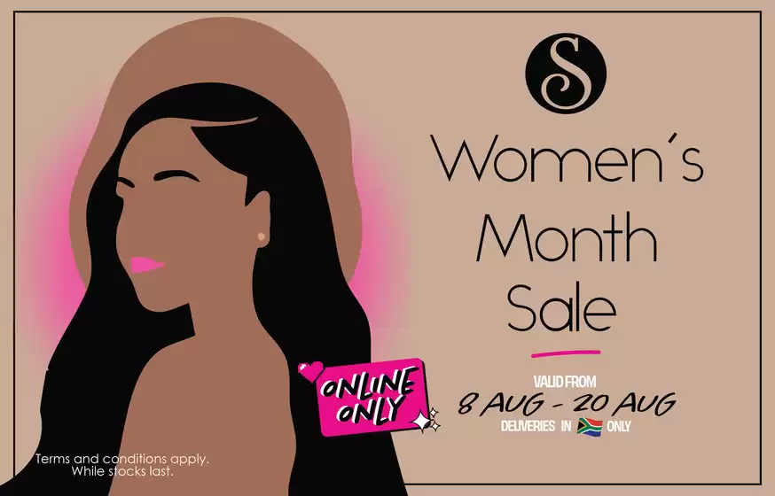 Women's month sale