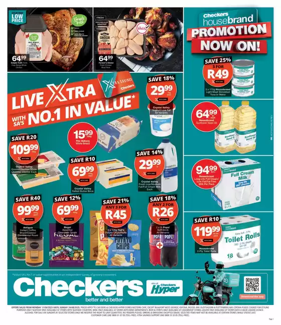 Checkers August Mid-Month Promotion Western Cape