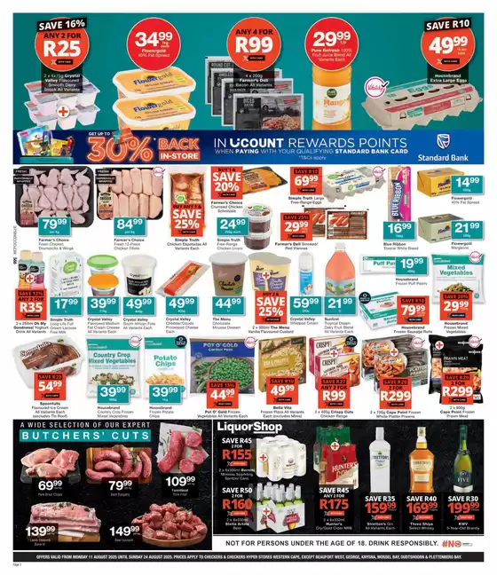 Checkers August Mid-Month Promotion Western Cape