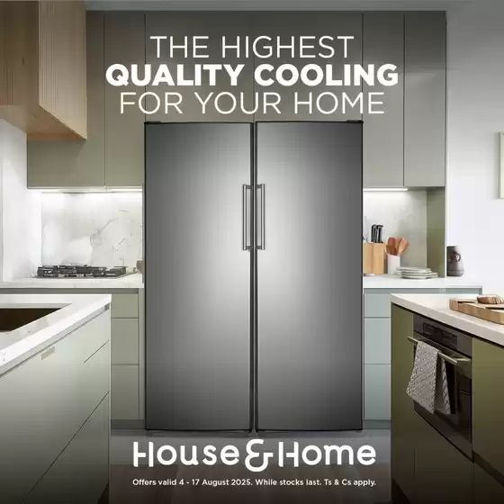 House & Home catalogue in Roodepoort | Exclusive deals and bargains | 2025-08-04T00:00:00.000Z - 2025-08-17T00:00:00.000Z