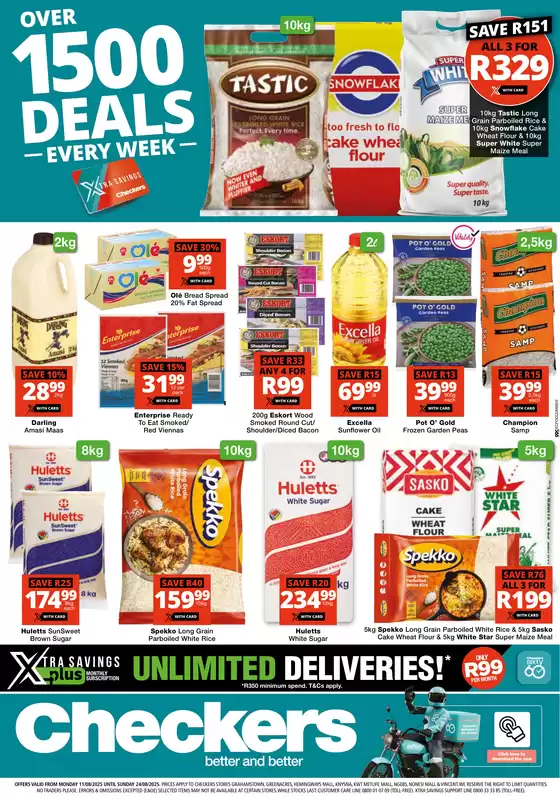 Checkers catalogue in East London | Checkers Xtra Savings | 2025-08-11T00:00:00.000Z - 2025-08-24T00:00:00.000Z