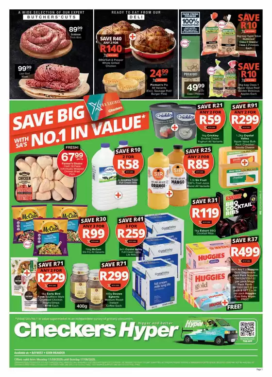 Checkers catalogue in East London | Checkers Hyper August Mid-Month Promotion Eastern Cape | 2025-08-11T00:00:00.000Z - 2025-08-17T00:00:00.000Z