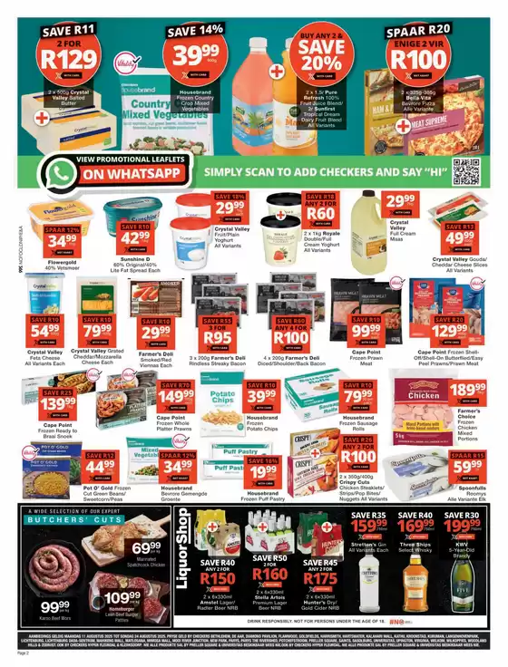 Checkers August Mid-Month Promotion Northern Cape
