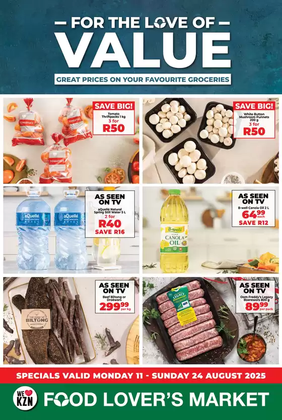 Food Lover's Market weekly specials