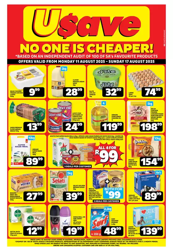 Usave weekly specials