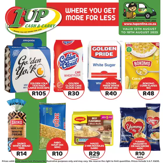 1UP weekly specials