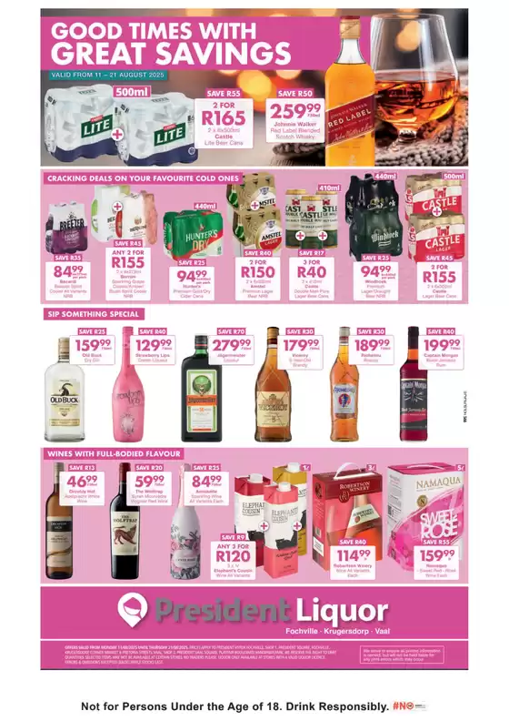 Liquor Special