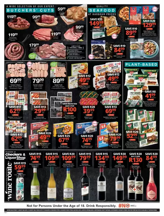 Checkers August Mid-Month Promotion Gauteng