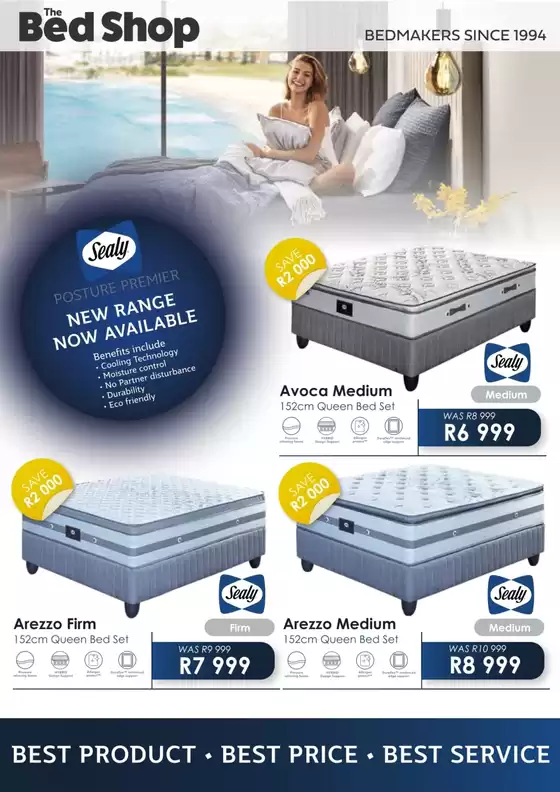 The Bed Shop catalogue in Boksburg | Exclusive deals and bargains | 2025-08-13T00:00:00.000Z - 2025-08-31T00:00:00.000Z