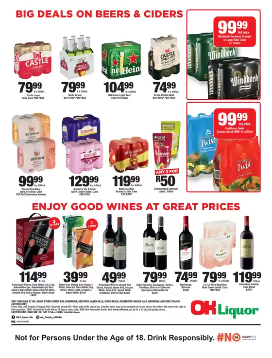 Attractive special offers for everyone