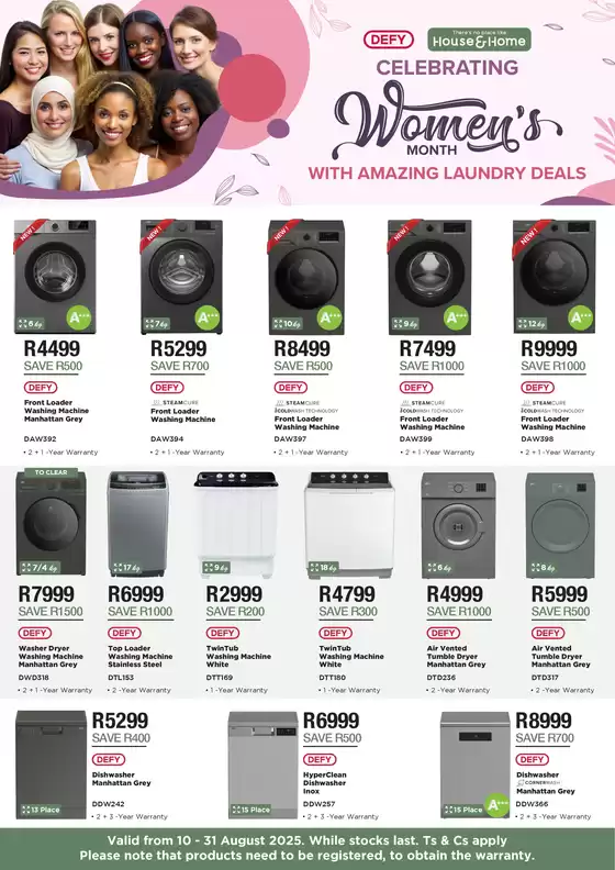 House & Home catalogue | Great discounts on selected products | 2025-08-10T00:00:00.000Z - 2025-08-31T00:00:00.000Z