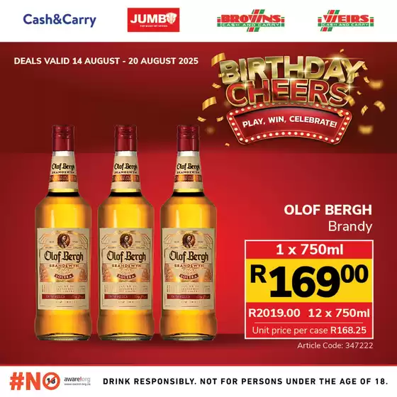 Jumbo weekly specials