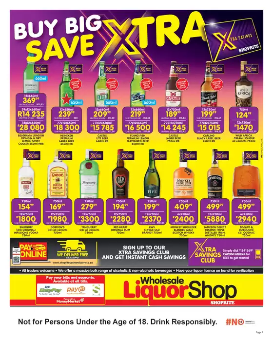 Shoprite LiquorShop catalogue in Alberton | Shoprite LiquorShop weekly specials | 2025-08-18T00:00:00.000Z - 2025-09-07T00:00:00.000Z