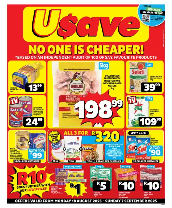 Usave weekly specials