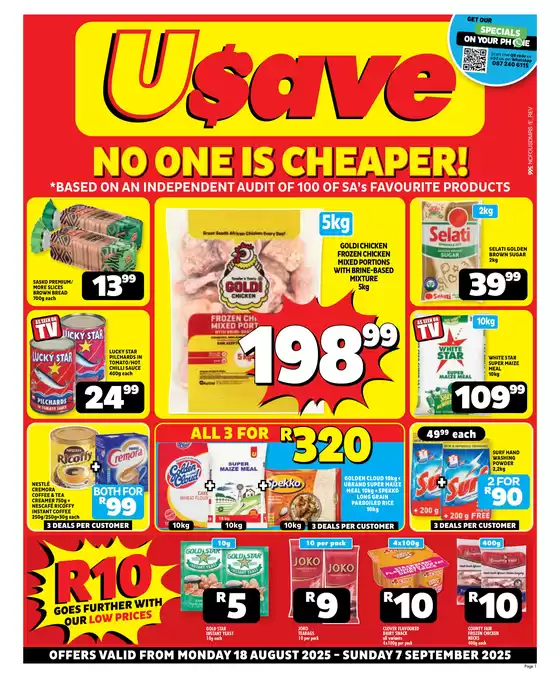 Top deals for all customers
