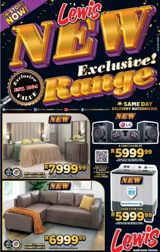 New exclusive range