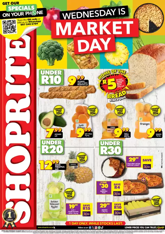 Shoprite catalogue in Lichtenburg | Exclusive deals and bargains | 2025-08-20T00:00:00.000Z - 2025-08-20T00:00:00.000Z