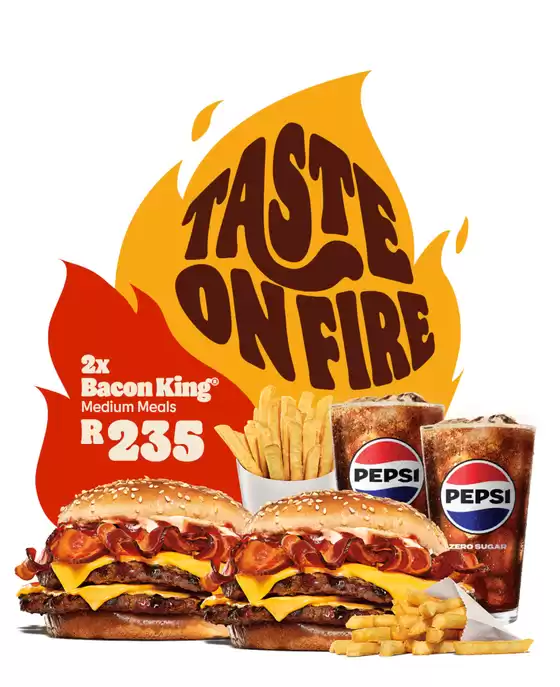 Burger King catalogue in Edenvale | Taste On Fire | 2025-08-19T00:00:00.000Z - 2025-09-02T00:00:00.000Z