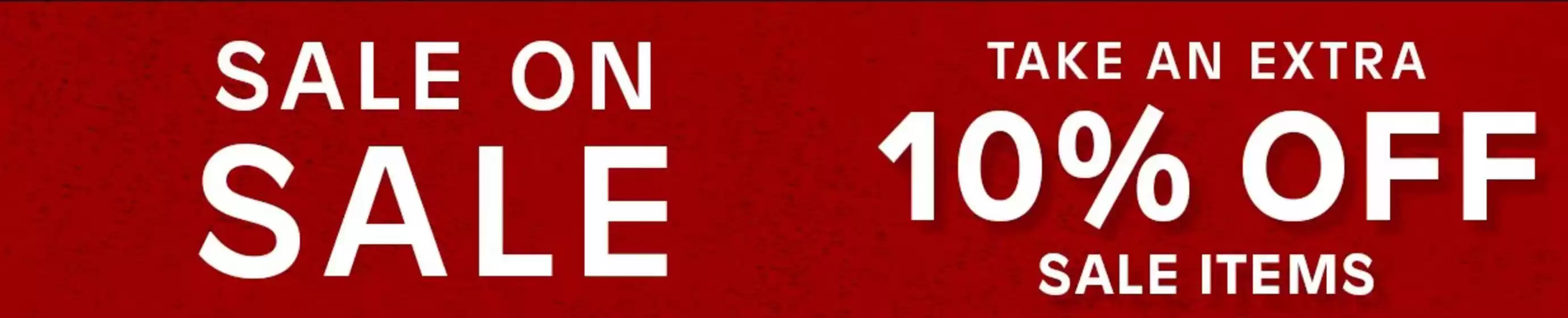 Sale on sale