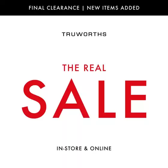 The real sale