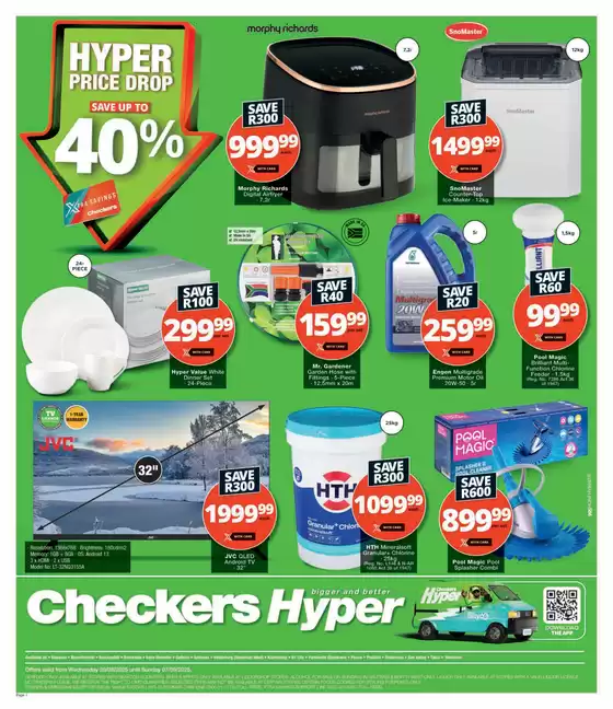 Checkers Hyper Price Drop Promotion 20 August