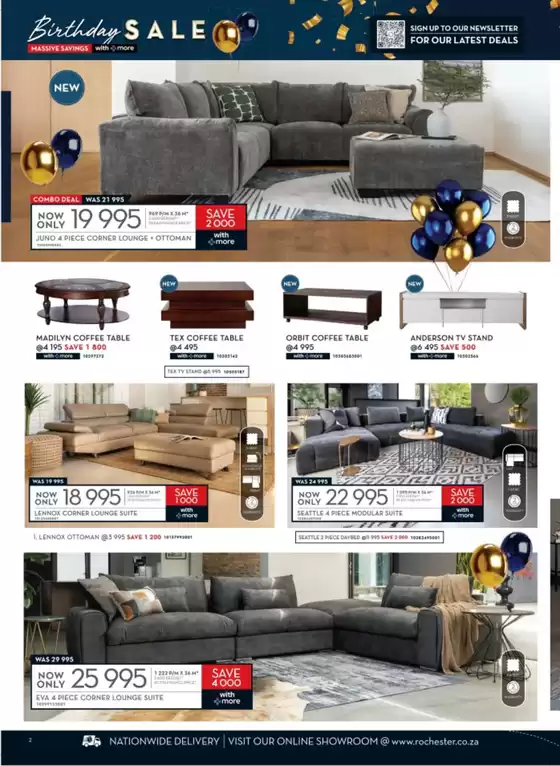 Birthday sale