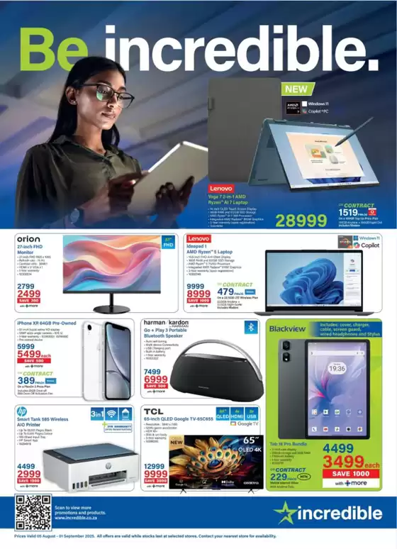 Incredible Connection catalogue in Nelspruit | Be Incredible | 2025-08-21T00:00:00.000Z - 2025-09-01T00:00:00.000Z