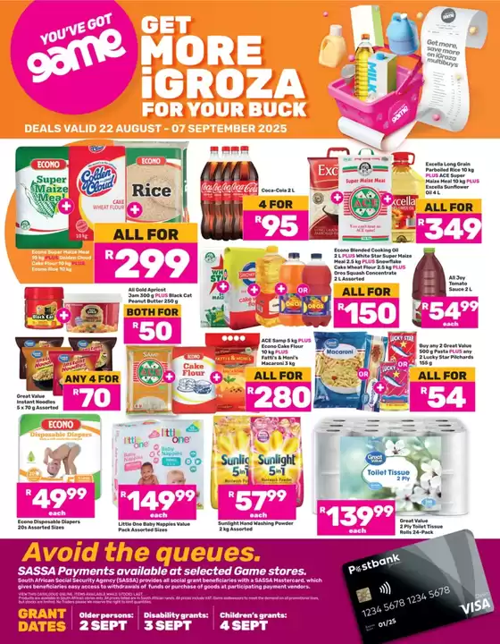 Game catalogue | Top deals for all customers | 2025-08-22T00:00:00.000Z - 2025-09-07T00:00:00.000Z