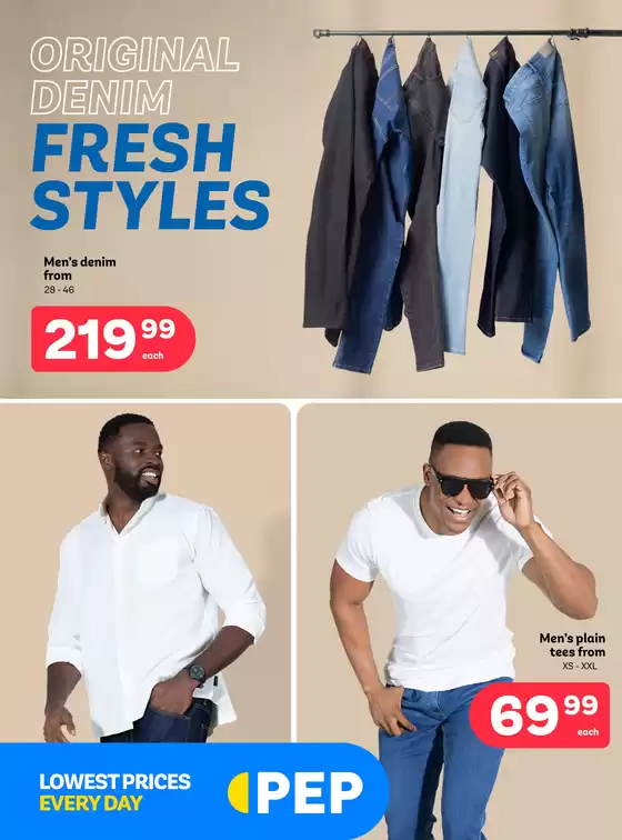 PEP catalogue in Cape Town | Fresh styles | 2025-08-22T00:00:00.000Z - 2025-09-30T00:00:00.000Z