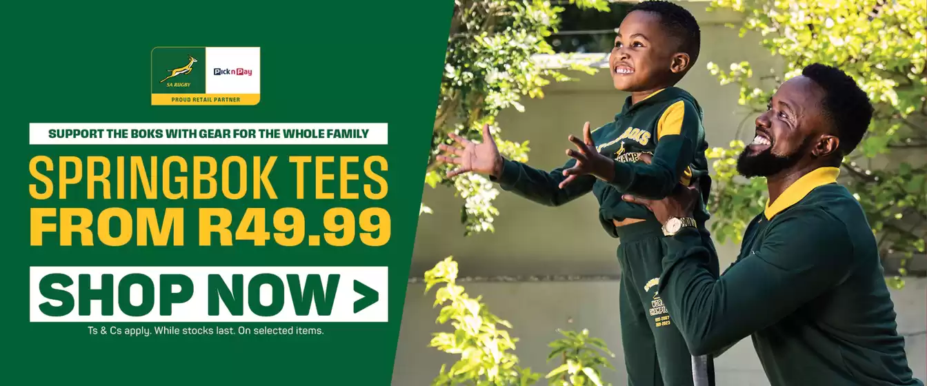 Springbok Tees