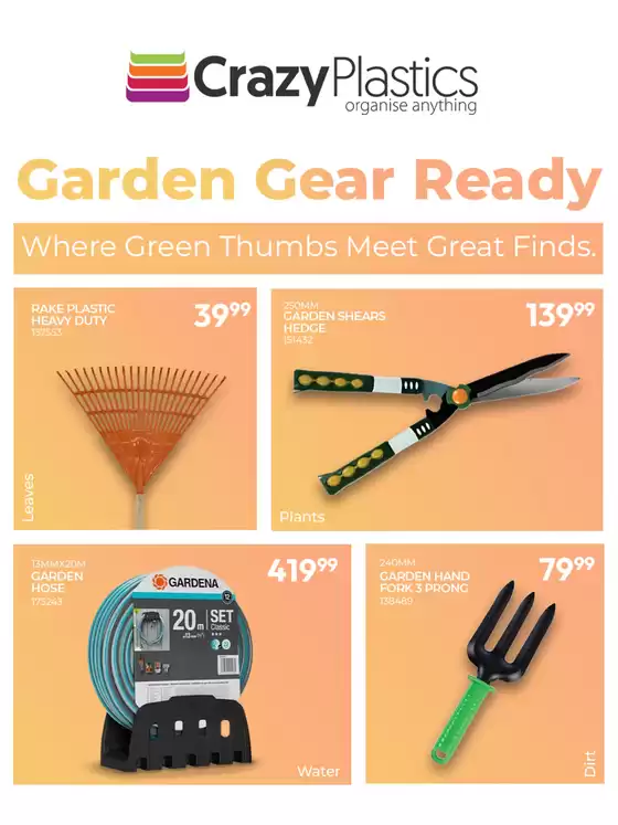 Garden Gear Ready