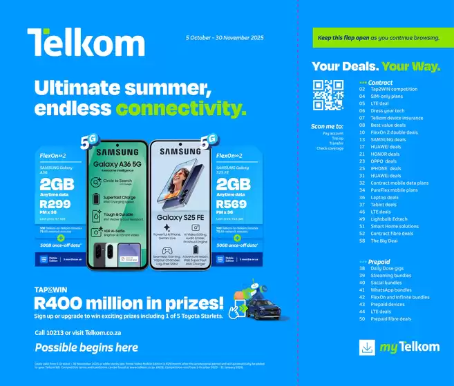Ultimate summer, endless connectivity.