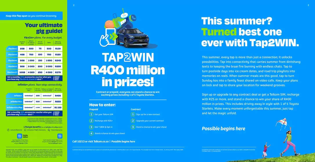 Ultimate summer, endless connectivity.