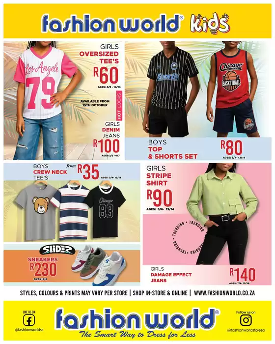 Fashion World In Johannesburg October Sales Tiendeo Fashion World In Johannesburg October Sales Tiendeo