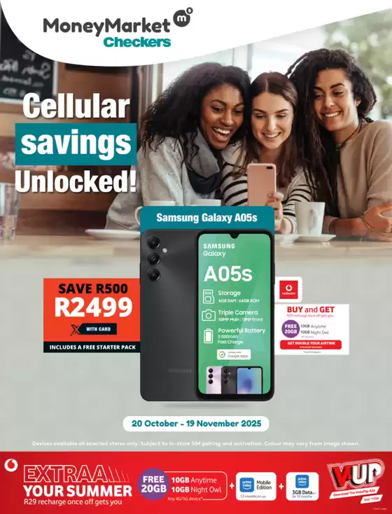 Current special promotions