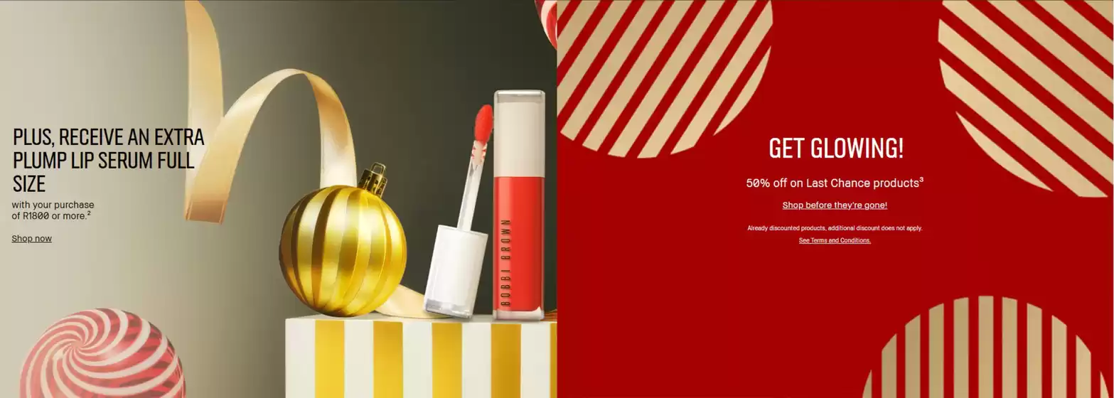 Bobbi Brown catalogue in Boksburg | Bobbi Brown Promo | 2025-12-02T00:00:00.000Z - 2025-12-16T00:00:00.000Z