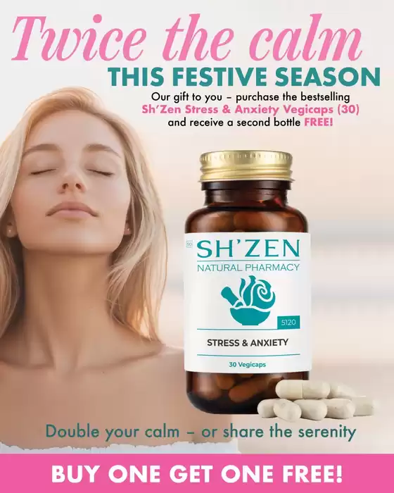 Sh'Zen catalogue in Boksburg | Sh'Zen weekly specials | 2025-12-03T00:00:00.000Z - 2025-12-17T00:00:00.000Z