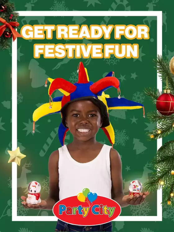 Party City catalogue | Get Ready For Festive Fun | 2025-12-04T00:00:00.000Z - 2025-12-18T00:00:00.000Z