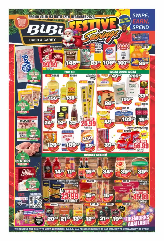 BIBI Cash and Carry  catalogue in Bloemfontein | BIBI Cash and Carry weekly specials | 2025-12-01T00:00:00.000Z - 2025-12-12T00:00:00.000Z