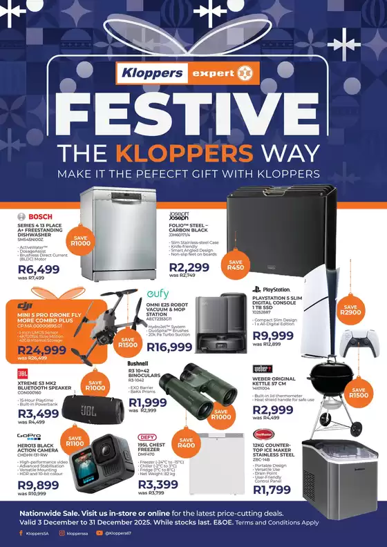 Expert Kloppers catalogue in Ballito | Festive The Kloppers Way | 2025-12-05T00:00:00.000Z - 2025-12-31T00:00:00.000Z