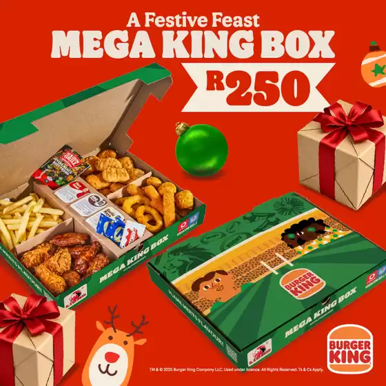 Burger King catalogue in Mount Edgecombe | Burger King Sale | 2025-12-05T00:00:00.000Z - 2025-12-19T00:00:00.000Z