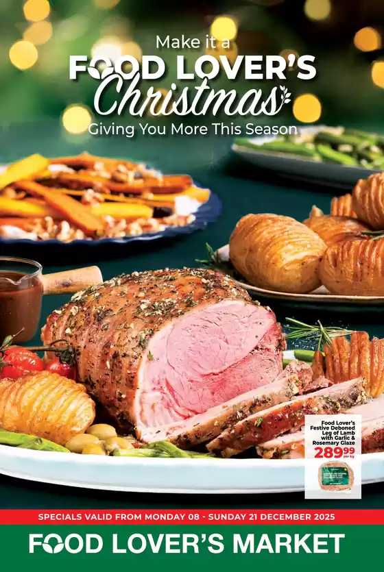 Food Lover's Market catalogue in Ba-Phalaborwa | Food Lover's Christmas National - 8 - 21 December 2025 | 2025-12-07T00:00:00.000Z - 2025-12-21T00:00:00.000Z
