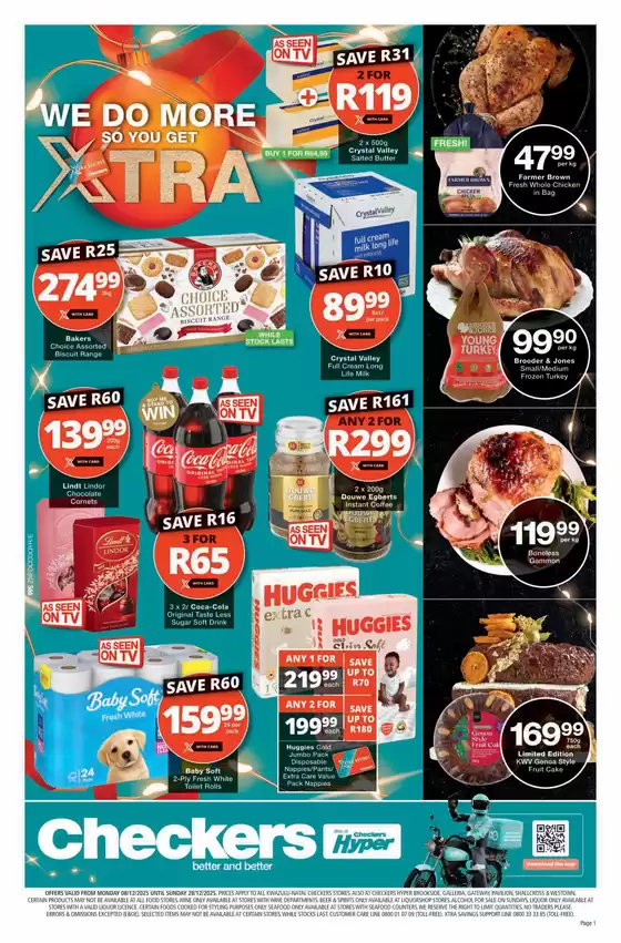 Checkers catalogue in Madadeni | New offers to discover | 2025-12-07T00:00:00.000Z - 2025-12-28T00:00:00.000Z