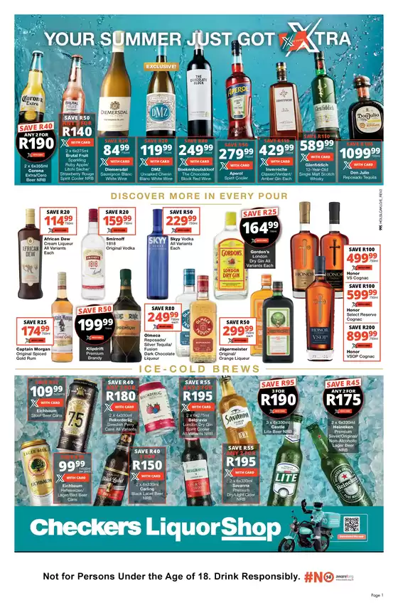 Checkers catalogue in Pinetown | Checkers LiquorShop Summer Xtra Savings 8 December | 2025-12-07T00:00:00.000Z - 2025-12-24T00:00:00.000Z