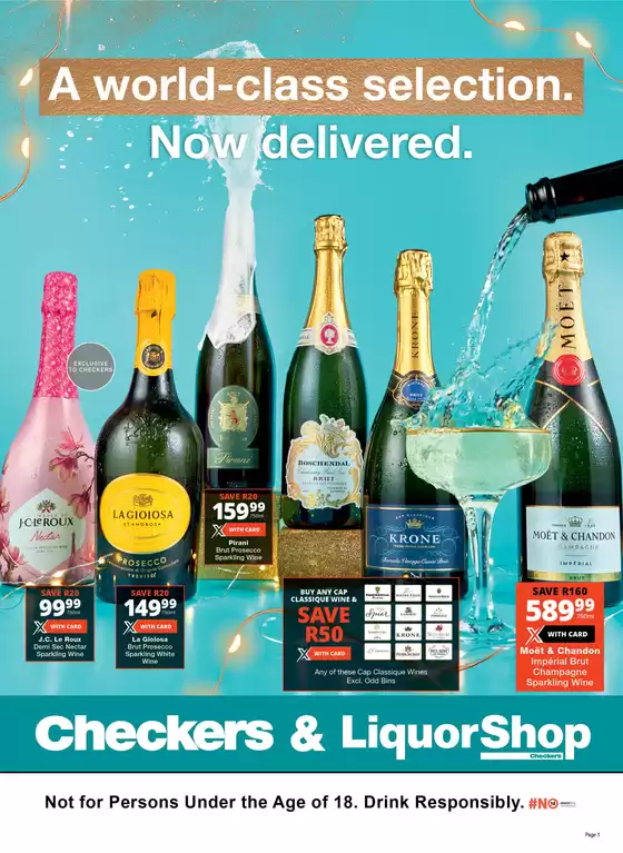 Checkers catalogue in Pinetown | Checkers LiquorShop Christmas Wine Promotion 8 December | 2025-12-07T00:00:00.000Z - 2025-12-28T00:00:00.000Z